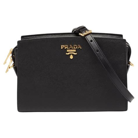 prada small monocrome leather crossbody bag|prada esplanade crossbody bag.